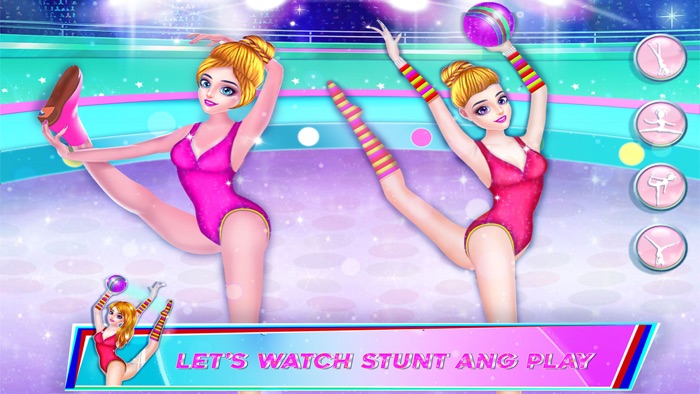 Gymnastic Dance Girl