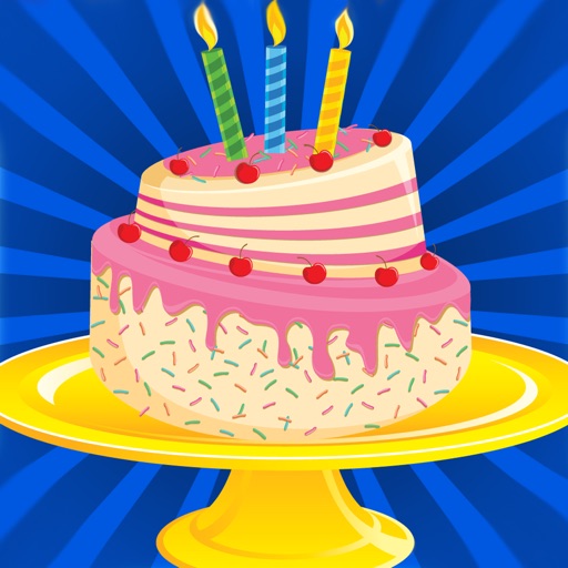 Birthday cake family party - Create your own cake - Free Edition icon