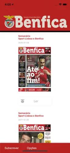 Snímek 2 O BENFICA (Publicação Oficial) iphone