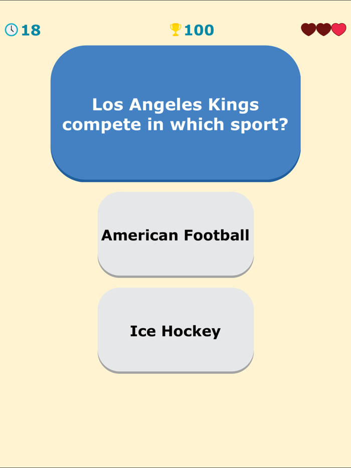 Sports Quiz - Trivia Questions