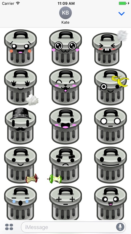 TrashMoji - Trash Can Emojis
