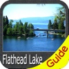 Flathead lake Montana charts GPS fishing Navigator