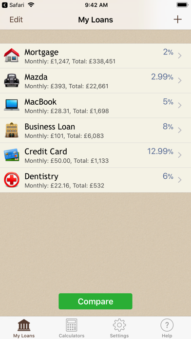 loan calculator by mh riley ltd ios united kingdom overpayment mortgage calculator with graphs