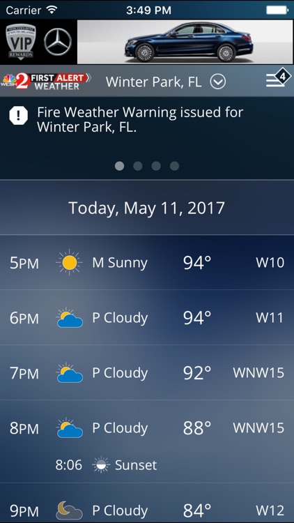 WESH 2 First Alert Weather screenshot-4