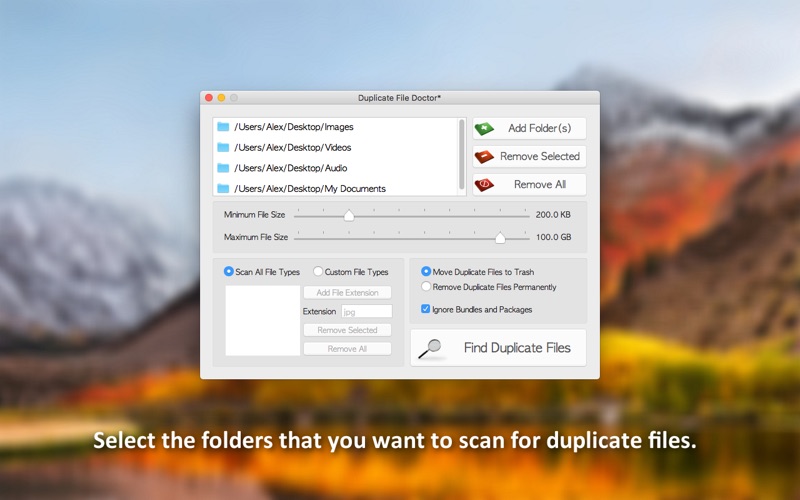Screenshot #1 for Duplicate File Doctor