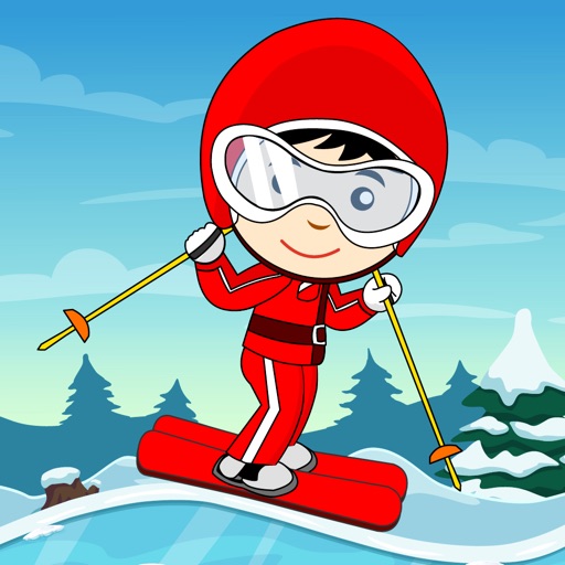 Ski Race - Neon Safari icon
