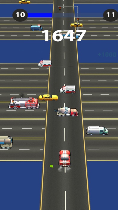 Car Run in Highway Traffic screenshot 3