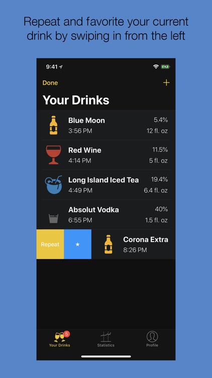 Drinks Tracker - Track drinks screenshot-7