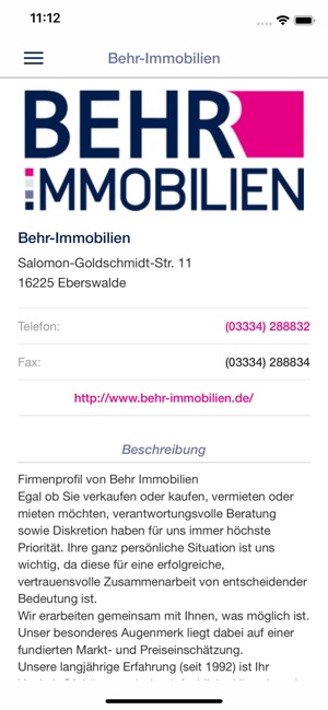 Die Behr Immobilien App(圖2)-速報App