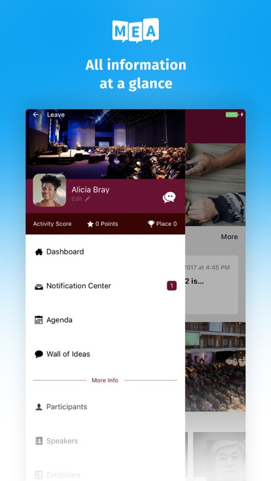 Mobile Event App screenshot 3