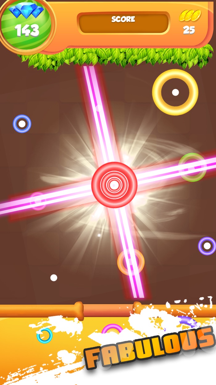 Color Rings Puzzle Glow