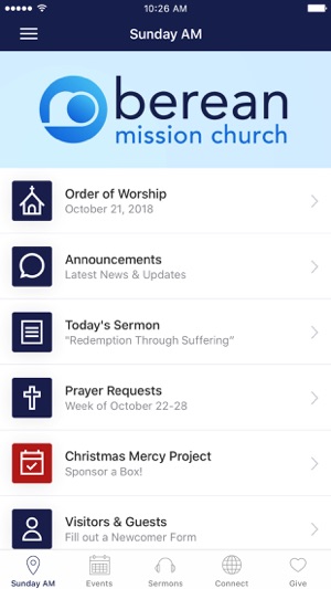 Berean Mission Church(圖1)-速報App