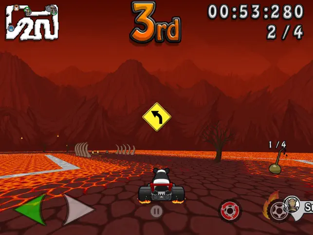 Bildschirmfoto 2 Wacky Wheels HD Kart Racing iphone