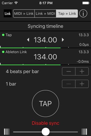 MIDI Link Sync screenshot 4