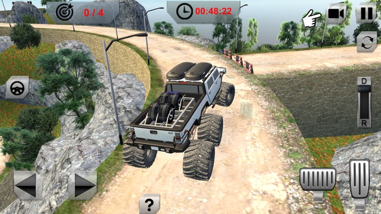 6x6 Offroad Truck Driving 3D