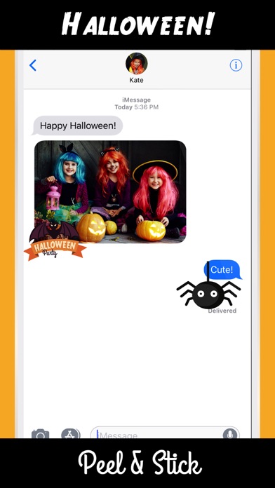 Happy Halloween 2018 Stickers screenshot 2