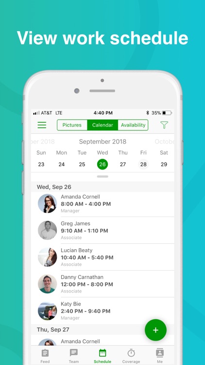 Branch: Schedule & Get Paid