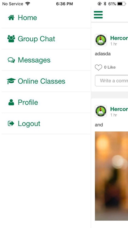 Hercor College Mobile App