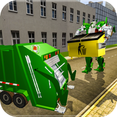 Activities of Garbage Truck Robot Transform