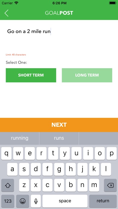 GoalPOST - Habit Tracker screenshot 3