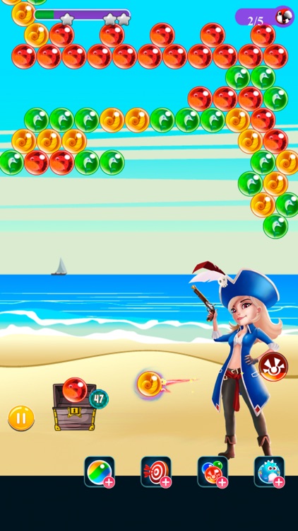 Pirate Bubbles screenshot-4