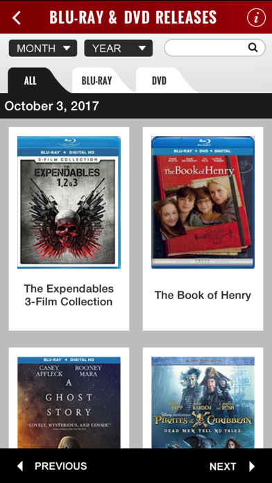 How to cancel & delete THEATRICAL / BLU-RAY RELEASES from iphone & ipad 2