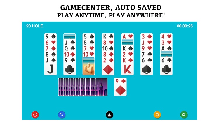 Golf Solitaire Board Game