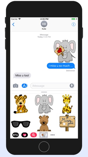 Wild Animals StickerPack(圖3)-速報App