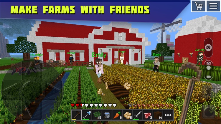 Planet of Cubes Survival MMO screenshot-3