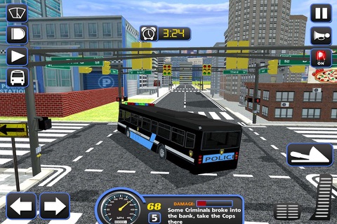Police Bus Staff Transport screenshot 3