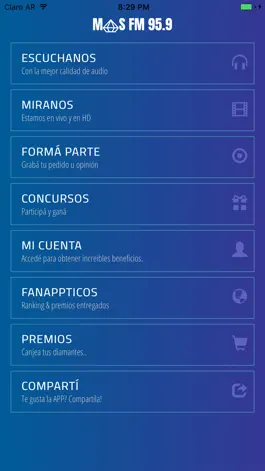 Game screenshot MÁS FM 95.9 mod apk