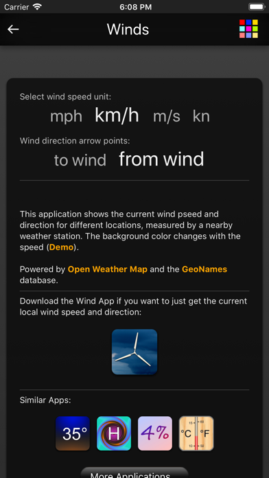 Winds App screenshot 5