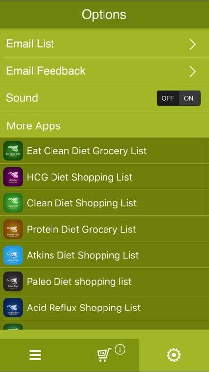 Healthy Kidneys Grocery List screenshot-4