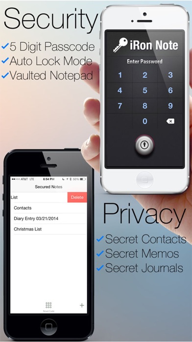 【图】iRon Note Secret Hidden Folder(截图1) 【图】iRon Note Secret Hidden Folder(截图1)