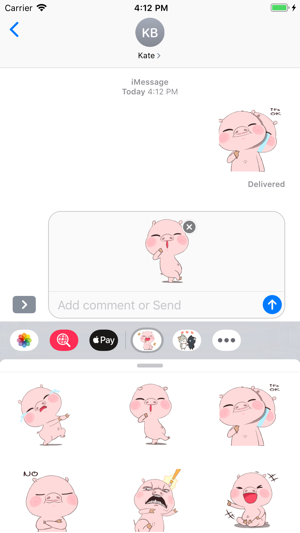 Piggy Pinky Stickers Pack