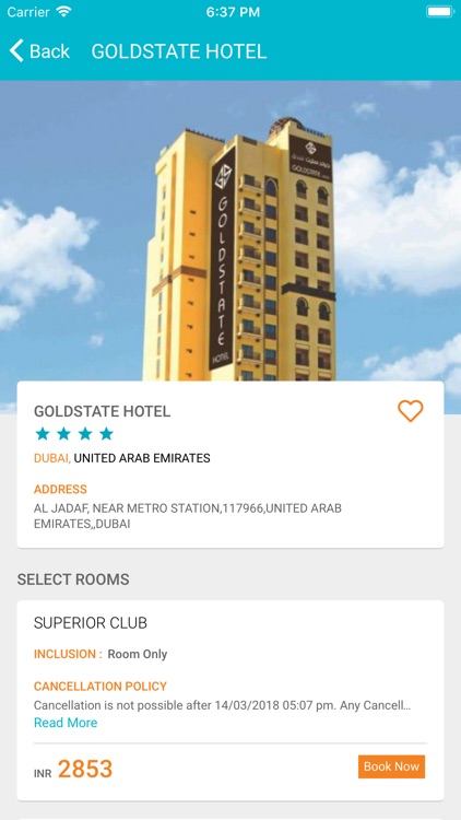 Orange Travel Booking screenshot-7