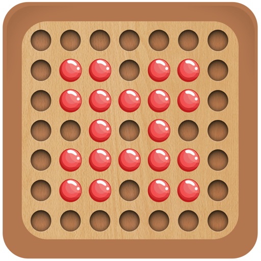 Peg Solitaire - Checker Board icon