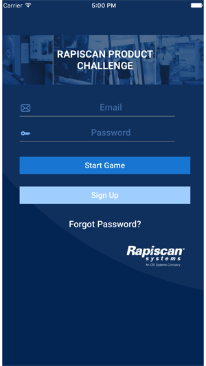 Rapiscan Product Challenge