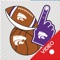Kansas State Wildcats Selfies Animated Selfie Stickers app lets you add awesome, officially licensed Kansas State Wildcats Selfies animated and graphic stickers to your selfies