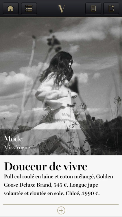 VOGUE MAGAZINE FRANCE iPhone screenshot-3