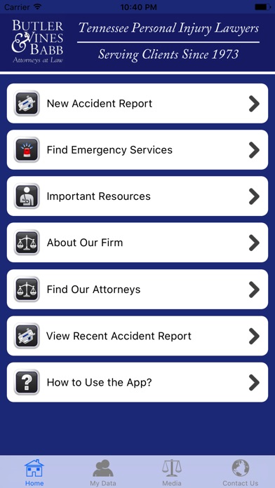 Car Wreck Reporting App screenshot 2