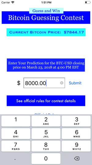 Bitcoin Guessing Contest(圖2)-速報App