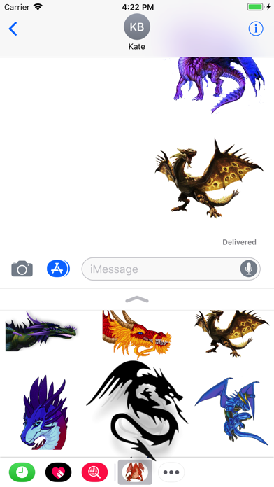 Dragons Pack Stickers screenshot 2