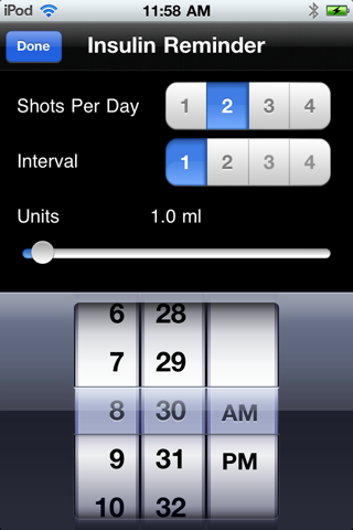 Insulin RX screenshot 3