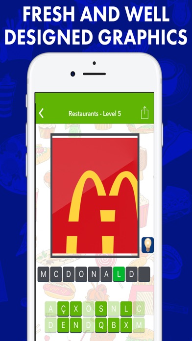 Guess The Restaurant:Food Quiz screenshot 4