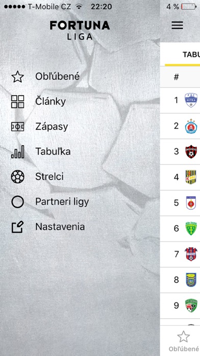 Fortuna Liga screenshot 2