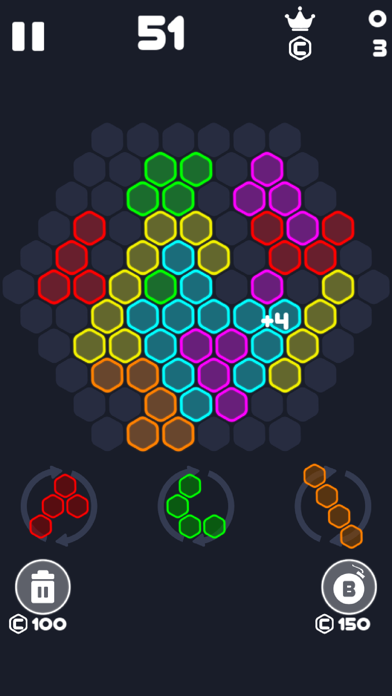 Neon Block Puzzle : Fill Board screenshot 4
