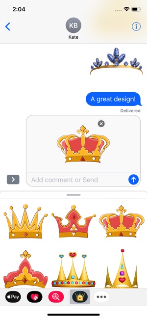 Your Highness Crown Stickers(圖3)-速報App