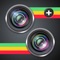 Split Camera divides your camera into several sections with layouts