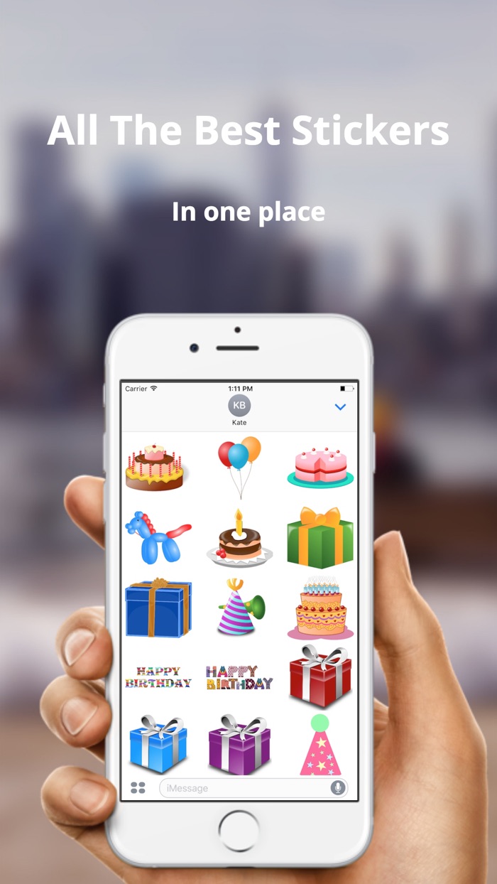 Happy Birthday Stickers Party Pack